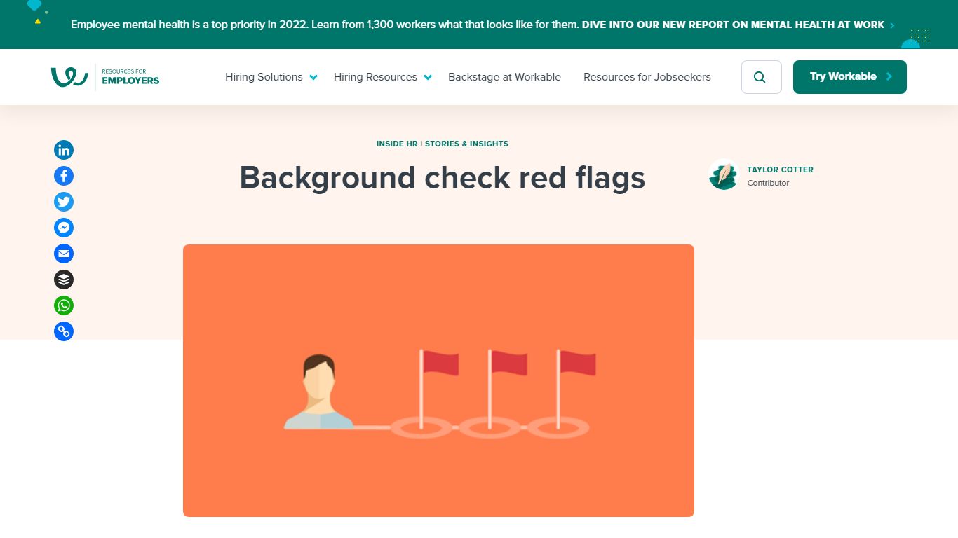 Background check red flags - Workable